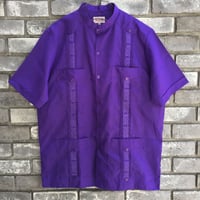 【MY CUBAN STORE】 BandCollar Short Sleeve Shirt マイ キューバン ストア バンドカラー キューバシャツ