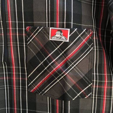 【BEN DAVIS】Half Zip Check Shirts  ベンデイビス ハーフジップ チェックシャツ