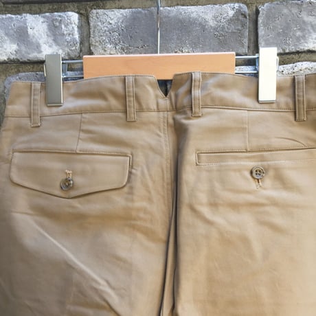 【NOMA t.d.】Out Seam Trousers cotton