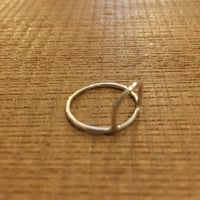【SCOSHA】 SUNSET RING スコーシャ シルバー