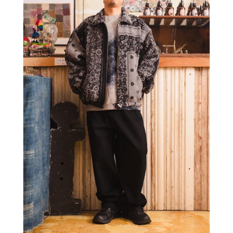 NOMA t.d.】 Hand Dye Twist Sweat Gray ノーマ ハンドダイ