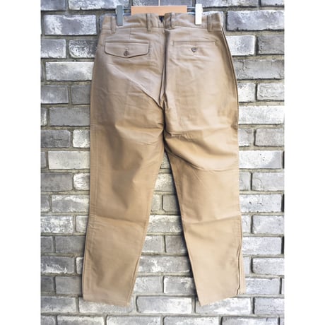 【NOMA t.d.】Out Seam Trousers cotton