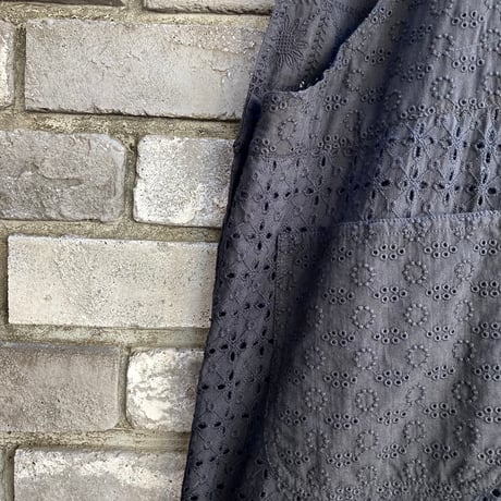 【dahl'ia】 Lace  Overall Black ダリア レース オーバーオール