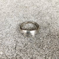 【Native American Jewelry】 Stamp Ring 21号 ナバホ リング インディアンジュエリー