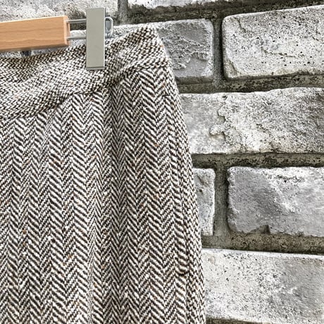 【NOMARHYTHM TEXTILE】 Tweed Easy Pants ノーマ  ツイードパンツ