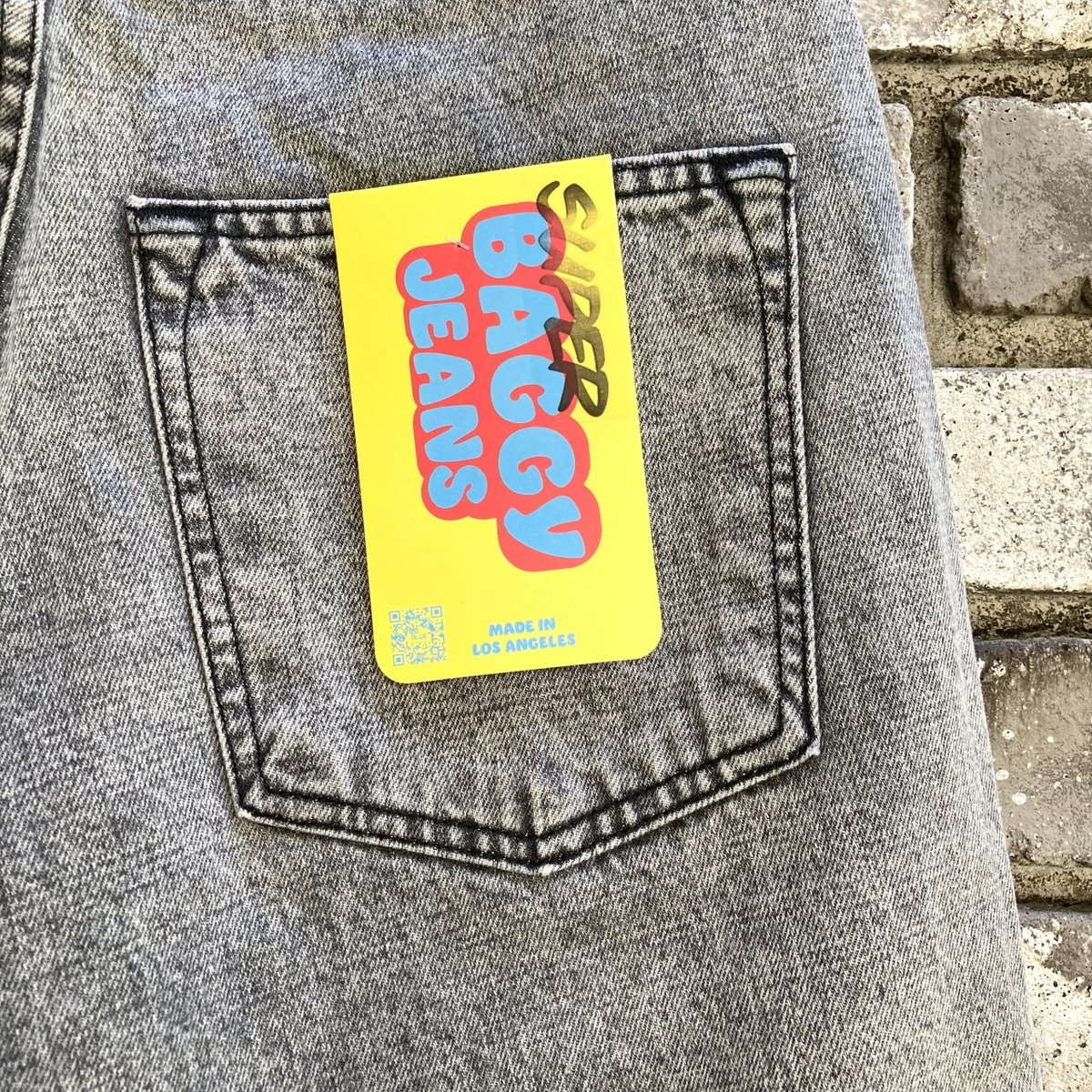 NEO BLUE】 Super Baggy Jeans Black ネオブルー デニム Ma