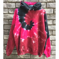 【INSPIRING COLOR TIEDYE × LILY】 Tie-Dye Hoodie Mサイズ タイダイ フーディ