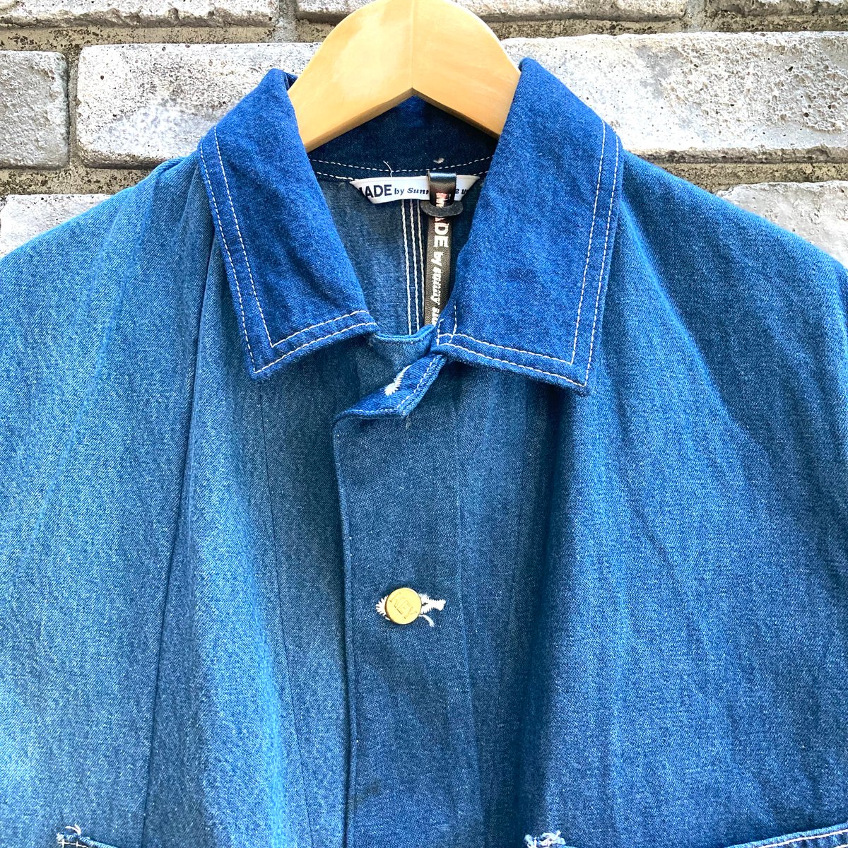sunny side up】 Coverall Denim Vest サニーサイドアップ 
