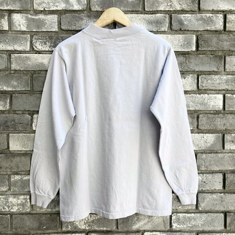 【Goodwear】 L/S Mock Neck Pocket Tee Ice Grey グッドウエア ロンT