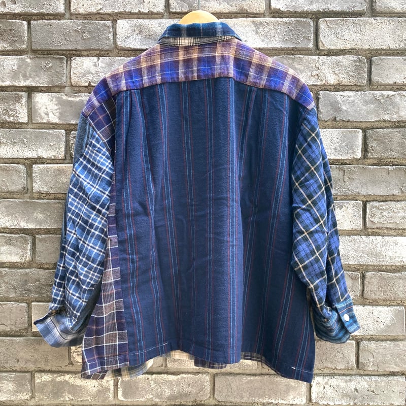 sunny side up】 Open Collar Nel Shirt サイズ2 サニーサ