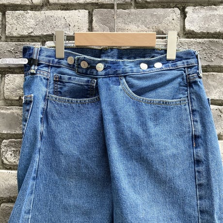 【sunny side up】Remake Wrap Denim Pants サイズ3 リメイク デニム