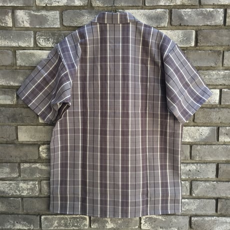 【BEN DAVIS】Half Zip Check Shirts  ベンデイビス ハーフジップ チェックシャツ