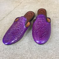 【NELSON】 Emboss Zapatillas Purple ネルソン サパティージャ