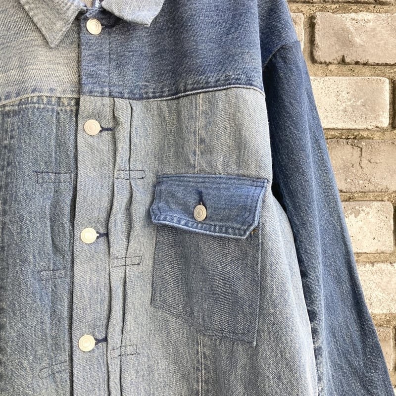 sunny side up】 Denim 1st T-Back Wide JKT A サイズ