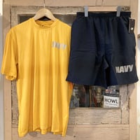 【US NAVY 】 NEW BALANCE PT Tee & Shorts【Made in USA】アメリカ海軍 ニューバランス製 フィジカルトレーニング Tシャツ&ショーツ
