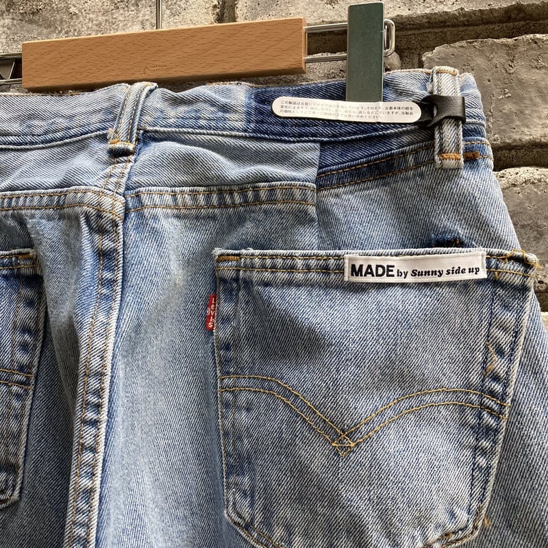 sunny side up】 Remake Wide Denim Pants サイズ1 サニ sunny side up】 Remake Wide Denim Pants サイズ1 サニ