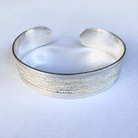 【TUAREG SILVER】Ellipse Thick bangle #A19 トゥアレグ シルバー ジュエリー バングル