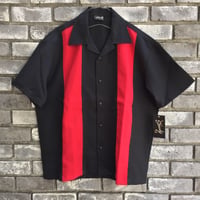 【STEADY CLOTHING】 Bowling Shirt 2-tone Collar  ステディ クロージング ボーリングシャツ 2トーン