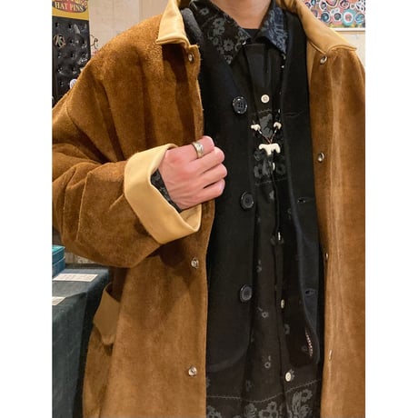 【NOMARHYTHM TEXTILE】 Overdyed Bandana Print Shirt ノーマ バンダナシャツ シャツ
