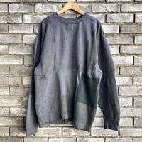 【yoused】Sweat-Sweater Grey サイズ2 ユーズド スウェット セーター