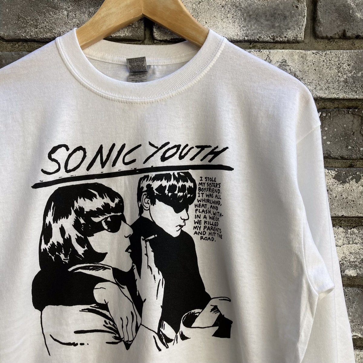 SONIC YOUTH】 “GOO” L/S Tee ソニックユース | LILY Onli...