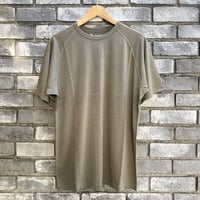 【TRAIL BUM】 MERINO S/S CREW DRY HERBトレイルバム メリノウール