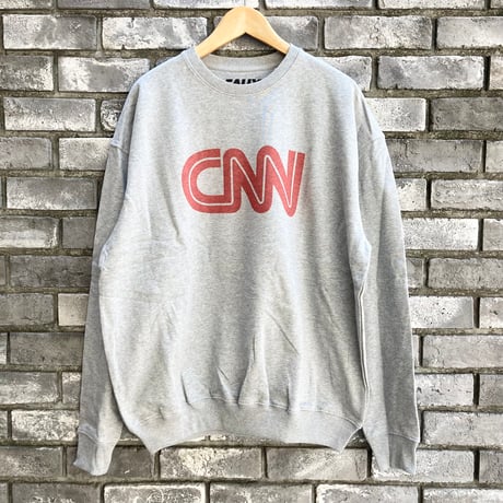 【FAUX】 CNN Sweat Heather Grey