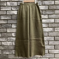 【WALLA WALLA SPORT】 Thermal Long Skirt Olive ワラワラ スポーツ サーマル ロングスカート