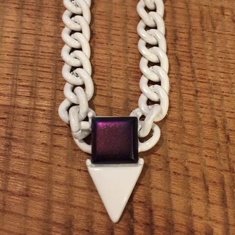 【VANT JAG】Lridescent Purple Triangle Bib