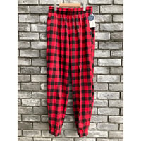 【BOXERCRAFT】 Flannel Jogger Red フランネル　ジョガーパンツ