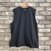 【WALLA WALLA SPORT】 9oz TUBE SLEEVELESS TEE Black スリーブレスT ワラワラ