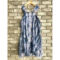 【NOMARHYTHM TEXTILE】Hand Dye Bohemian Dress ノーマ タイダイ　ワンピース