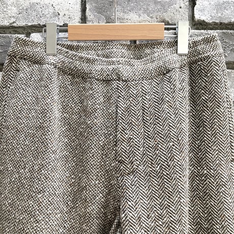 【NOMARHYTHM TEXTILE】 Tweed Easy Pants ノーマ  ツイードパンツ