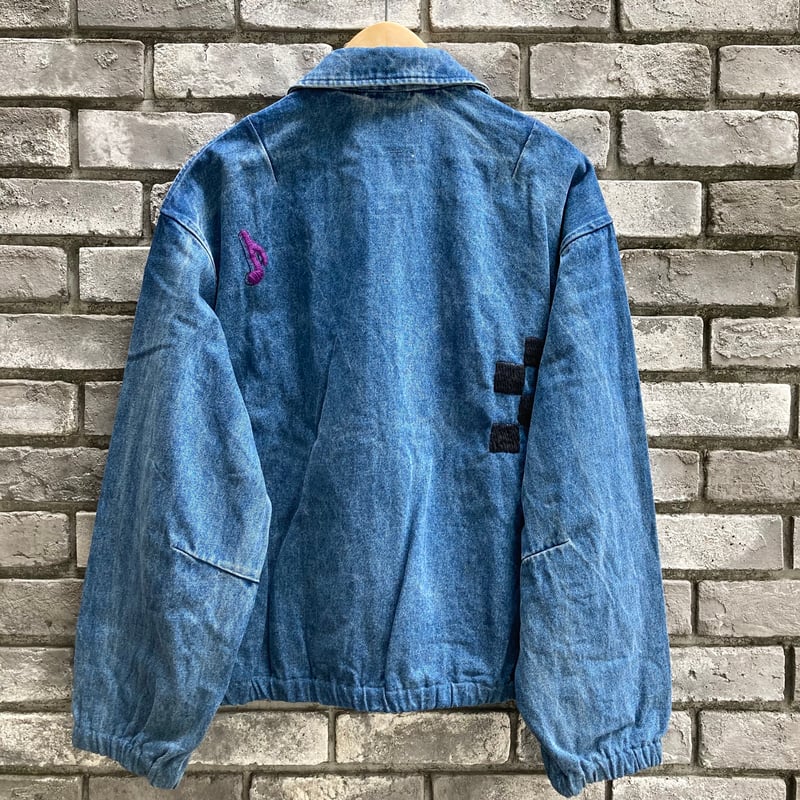 NOMA t.d.】 Checker Hand Embroidery Blouson ノーマ