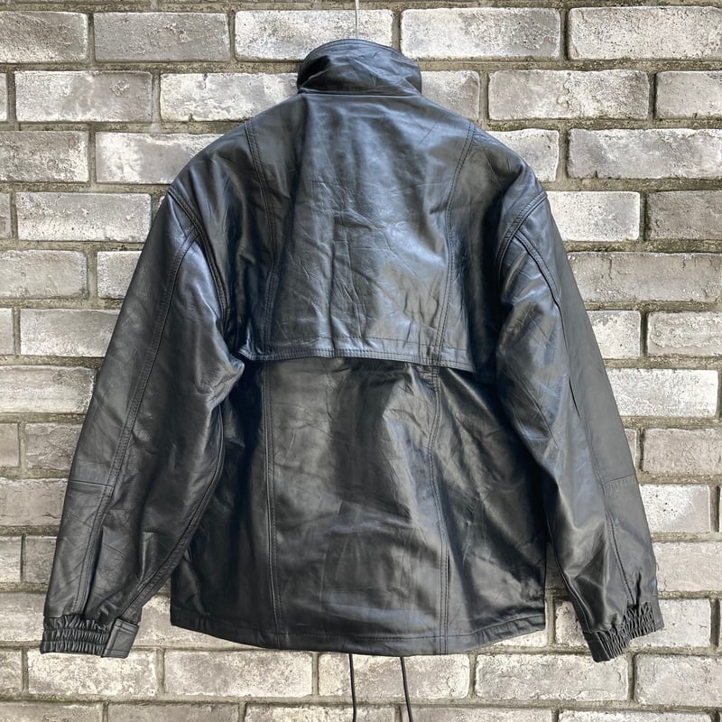 yoused レトロバギーズレザージャケット　サイズ2 yoused】RETRO BAGGIES LEATHER JACKET - OIKOS 毎日を楽しく