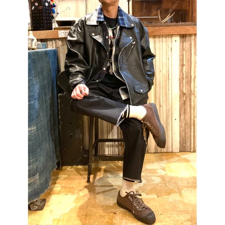 【NOMARHYTHM TEXTILE】 Cut Off Work Pants ノーマ  ワークパンツ
