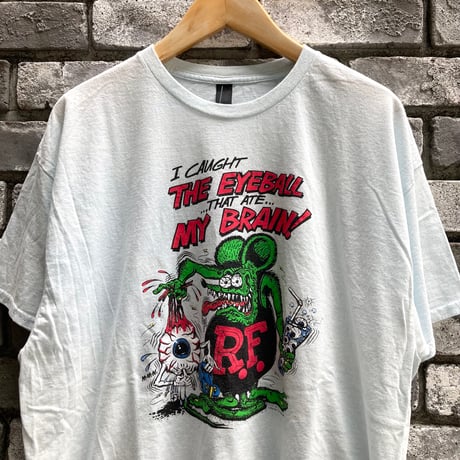【THRIFTY LOOK】RAT FINK sax TEE ラットフィンク