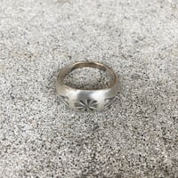 【Native American Jewelry】 Stamp Ring 24号 ナバホ リング インディアンジュエリー
