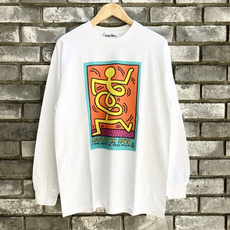 Keith Haring TEE】 “1983” LS Tee キースヘリング ロンT | Keith Haring TEE】 “1983” LS Tee キースヘリング ロンT |