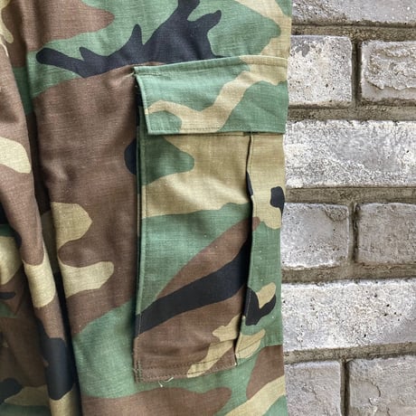 【DEAD STOCK】 US ARMY M65 FIELD PANTS WOODLAND CAMO Made in USAデッドストック ミリタリー 80年代