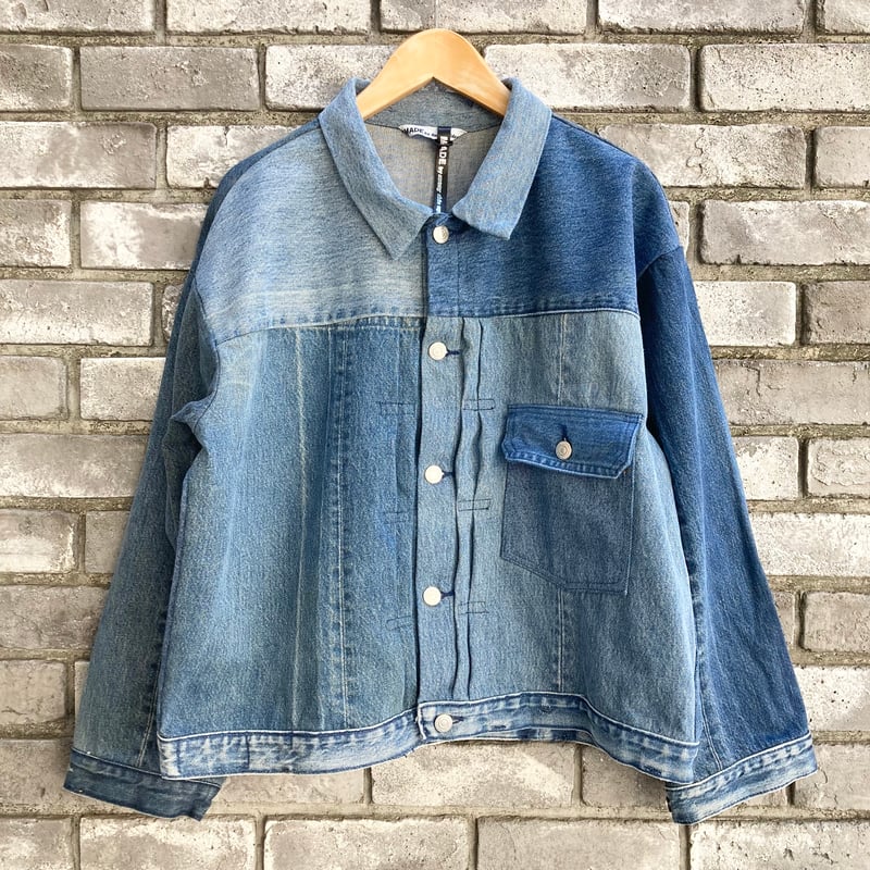 sunny side up】 Denim 1st T-Back Wide JKT A サイズ