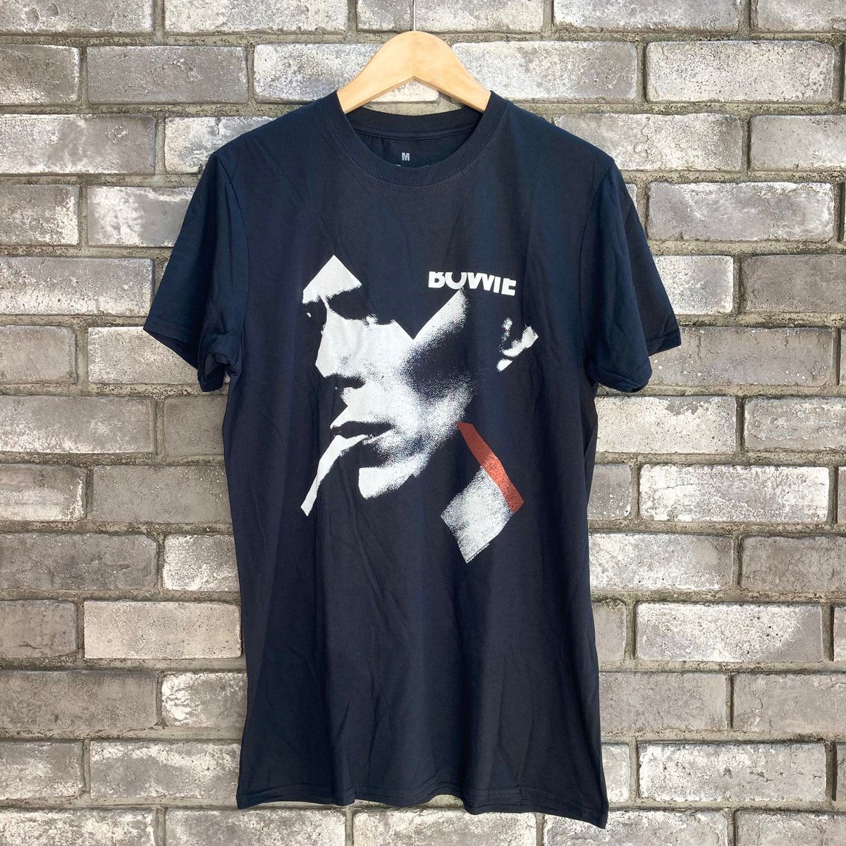 未使用タグ付 デヴィッド・ボウイ 長袖 Tシャツ David BowieXL Amazon | David Bowie スモーキングTシャツ US サイズ: Large