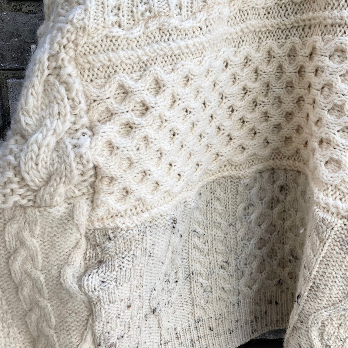 sunny side up】 15Knit サイズ4 サニーサイドアップ リメイク ニット