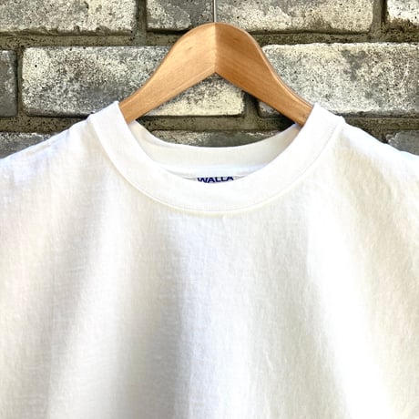 【WALLA WALLA SPORT】 9oz TUBE SLEEVELESS TEE White スリーブレスT ワラワラ