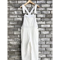 【dahl'ia】 Lace  Overall White ダリア レース オーバーオール