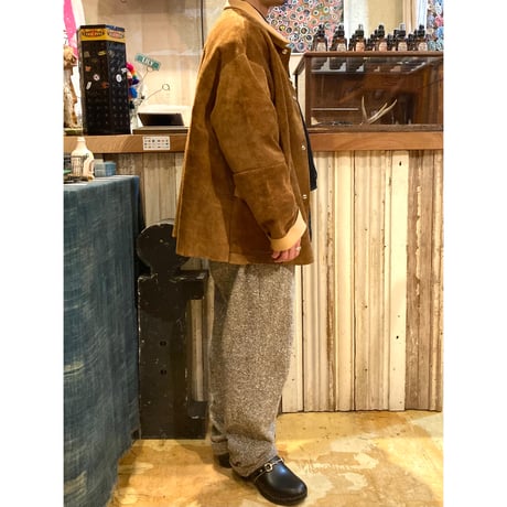 【NOMARHYTHM TEXTILE】 Tweed Easy Pants ノーマ  ツイードパンツ