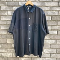 【sunny side up】 Patchwork Cut&Sewn Shirt A サイズ3 サニーサイドアップ  リメイク シャツ