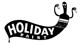 Sketch HOLIDAY PAINT ポスター Holiday Paint Shop