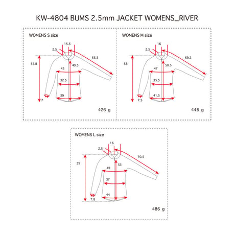 2.5mm Jersey Topperタッパー レディース/ KW-4804