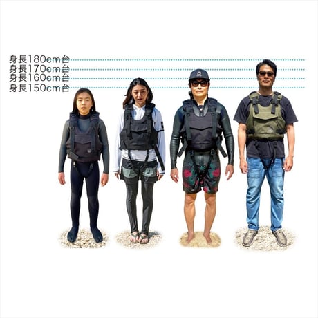 SOUYU. PFD パーソナル フローティング デバイス DAIWA×SOUYU.コラボ サップ 漕遊